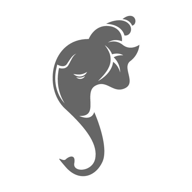 大象图标标志设计图片下载