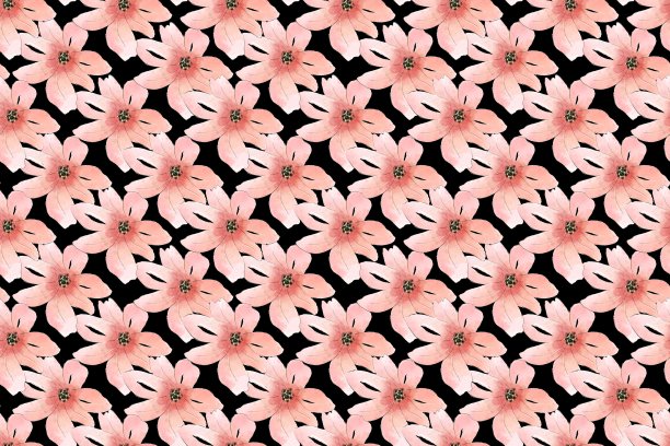 无缝模式与多肉植物和仙人掌花。水彩手绘插图。图片下载