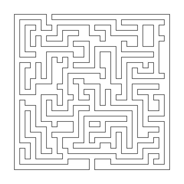 儿童方块迷宫，矢量拼图图片下载