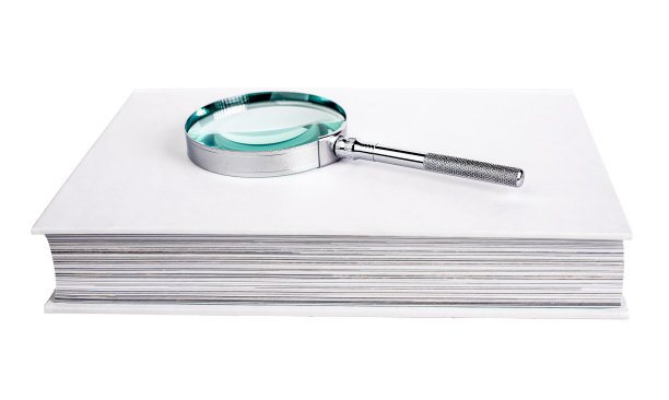 图书放大镜图片下载