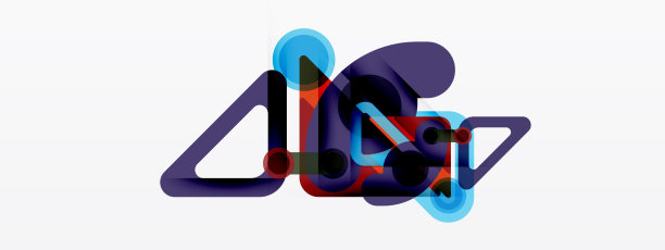 几何原语，线，圆，抽象图片下载