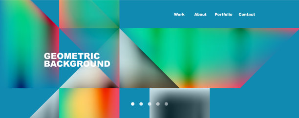 潮流最小几何构成抽象图片下载