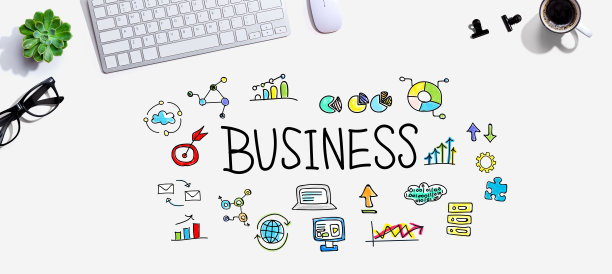 商务用电脑键盘图片下载