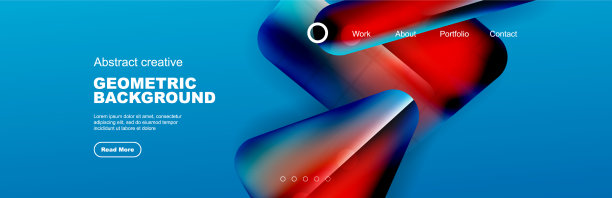 为你的登录页设计抽象的背景图片下载