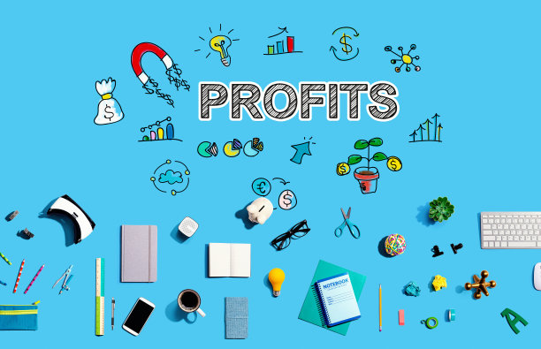 电子产品和办公用品的利润图片下载