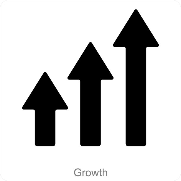 增长与图表图标概念图片下载