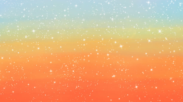 手绘水彩星空闪烁的背景图片下载