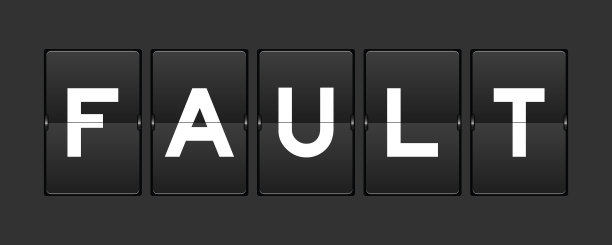 黑色模拟翻转板与字故障在灰色背景图片下载