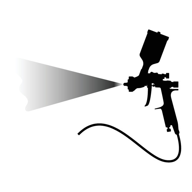 喷漆图标矢量图片下载