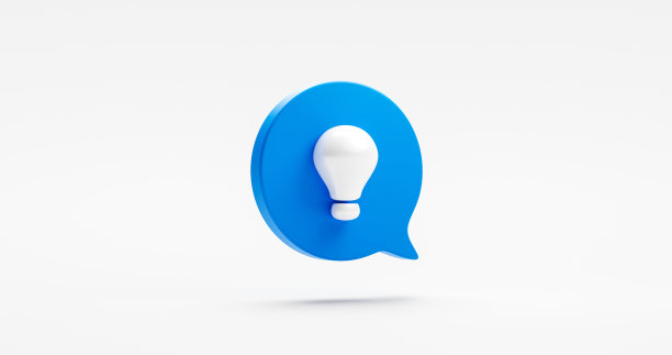 创意创意3d图标孤立在白色背景创意灯泡解决方案符号或发明灯泡思考标志信息气泡和成功灵感启动目标大脑开发。图片下载