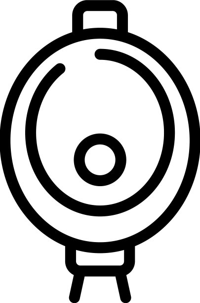 WC小便池图标轮廓公共厕所图片下载