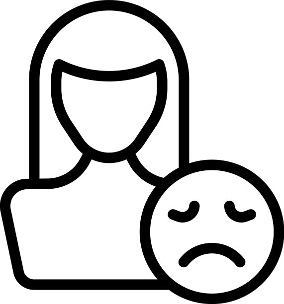 女性头像图标概述社交媒体图片下载