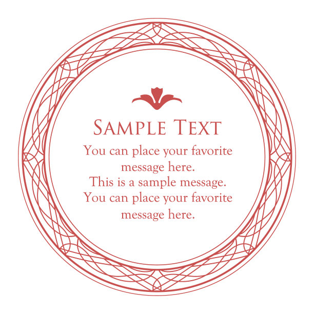 时尚的框架。设计模板。一副漂亮的额头。图片下载