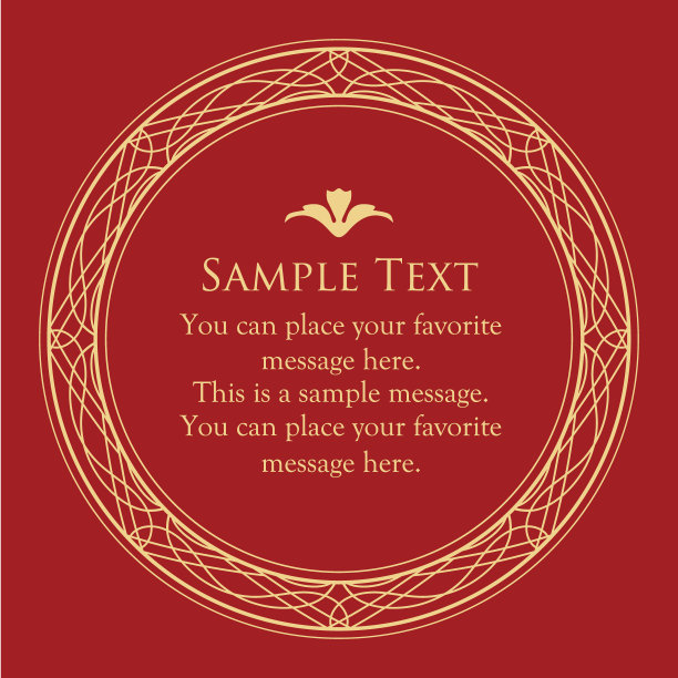 时尚的框架。设计模板。一副漂亮的额头。图片下载