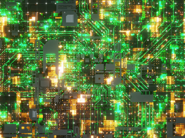 CPU 5G电路板云计算图片下载