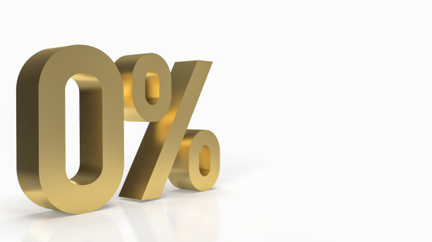 金色0%的白色背景3d渲染图片下载