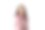 棕色头发的女人与围巾在白色屏幕图片下载