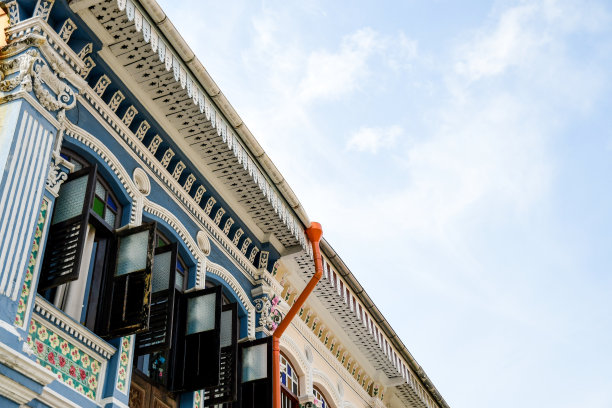 新加坡土生华人设计的商铺图片下载