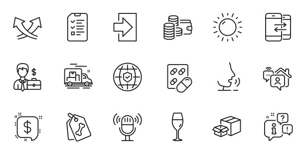 概述一套登录麦克风和酒杯图片下载