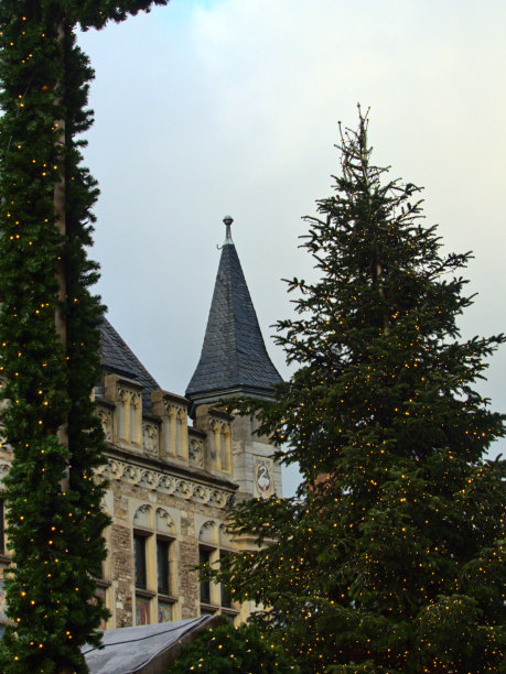 亚琛，2022年12月:在节日期间参观美丽的德国亚琛图片下载