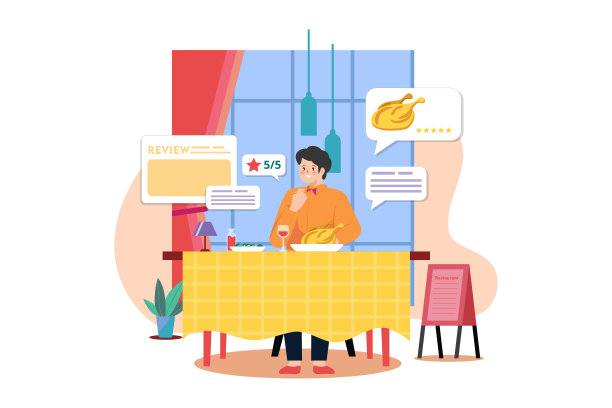 专家美食家尝试食物并做出评论图片下载