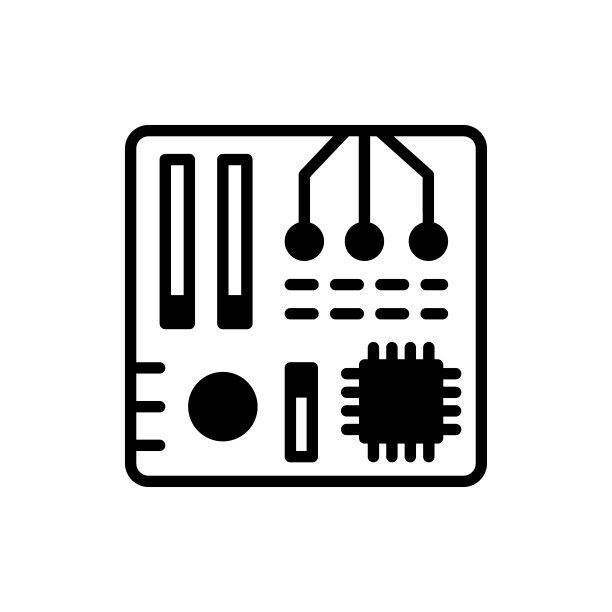 矢量主板图标标识图片下载