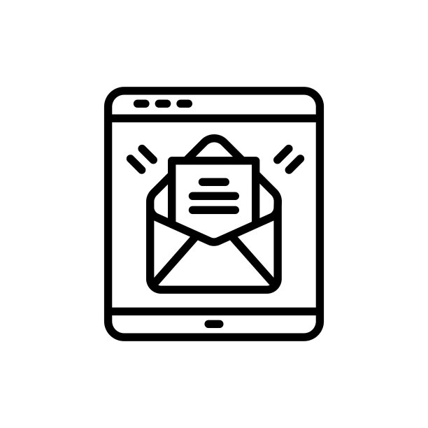 矢量邮件营销图标.标志图片下载