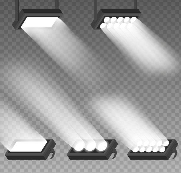 体育馆聚光灯图片下载