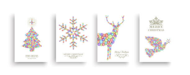 圣诞新年彩绘彩绘套装图片下载