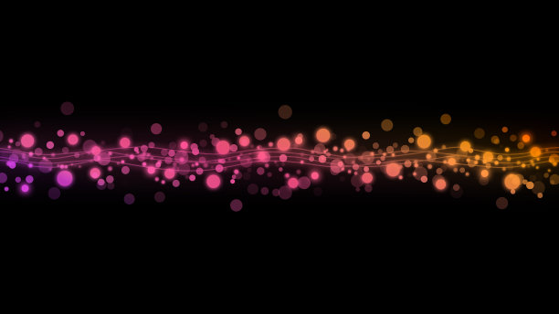 说明闪闪发光的圆圈和模糊的圆圈光背景图片下载