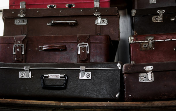 老式行李箱图片下载