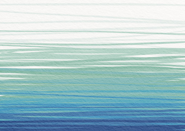 蓝色线背景插图装饰海洋和水生概念。图片下载