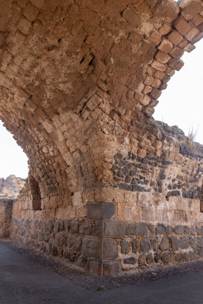 贝尔沃堡遗址：约旦河谷之上的古老 Hospitaller  堡垒（以色列境内）图片下载