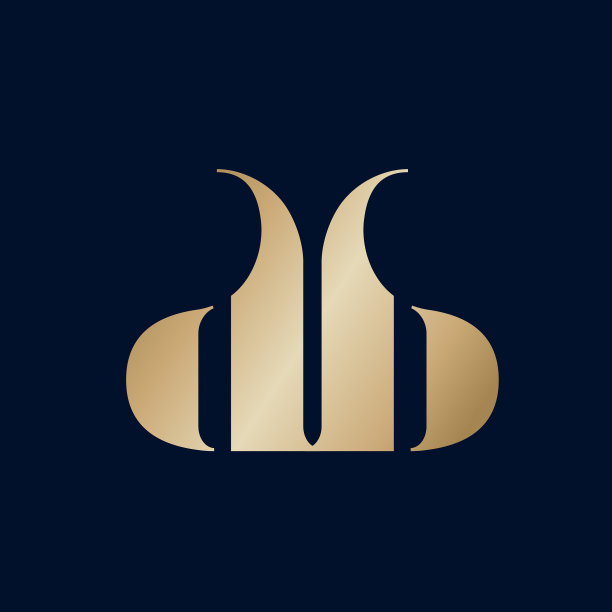 DB字母标志。小写字母d，字母b签名图标豪华风格字母首字母。图片下载