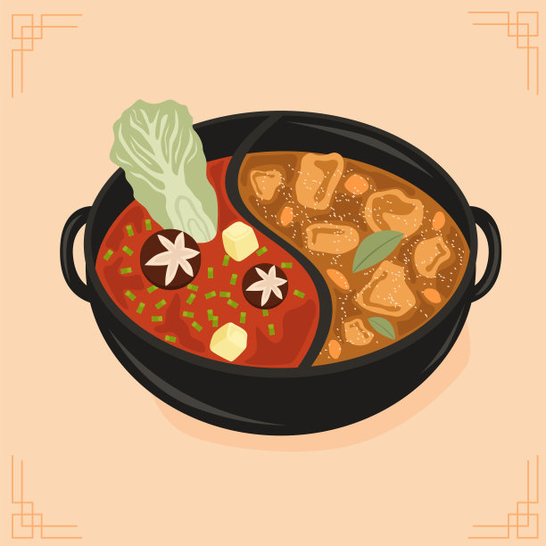 Hogo。中国菜。民族美食。亚洲食品。图片下载