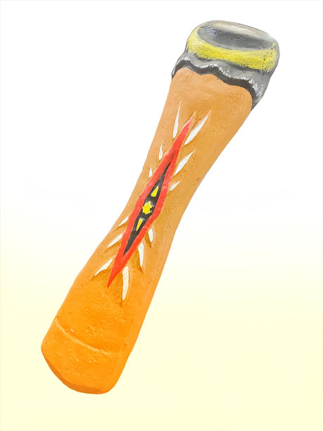 看起来美丽的传统巴布亚乐器，Tifa巴布亚图片下载