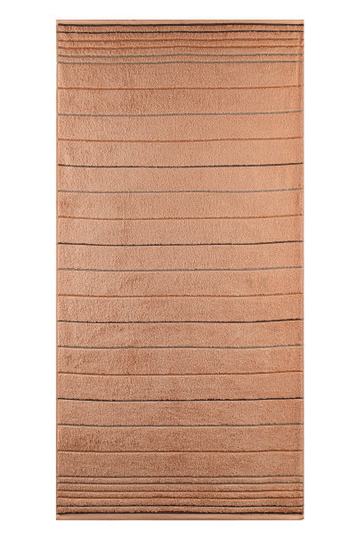 多色毛巾布浴巾，孤立在白色背景上图片下载