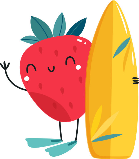 红色草莓作为夏季水果的特点图片下载