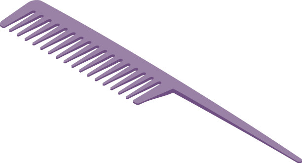 理发店梳写实构图图片下载