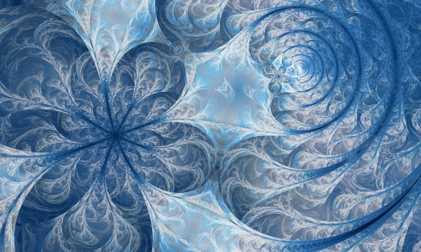 抽象复杂，详细的分形艺术背景，可能暗示蕾丝织物。图片下载