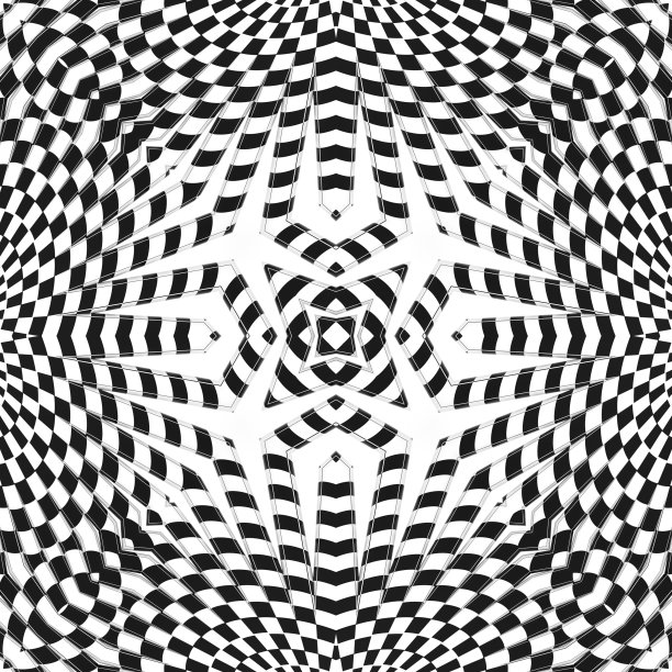 抽象和视错觉背景图片下载
