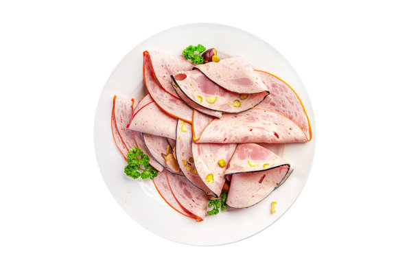 香肠肉盘或肉板什锦鲜餐食品零食在桌子上复制空间食品背景质朴的俯视图图片下载