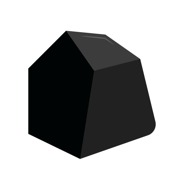 煤炭图标。能源资源。向量。图片下载