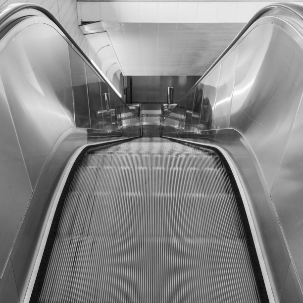 地铁车站自动扶梯图片下载