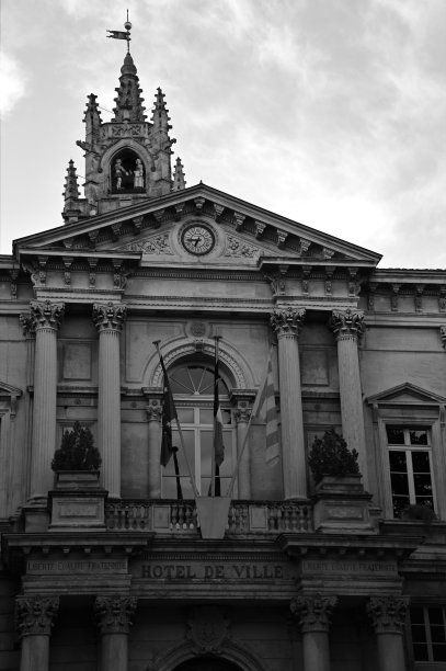 法国阿维尼翁的地标图片下载