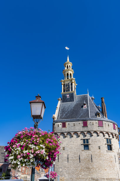 荷兰霍恩的主塔图片下载