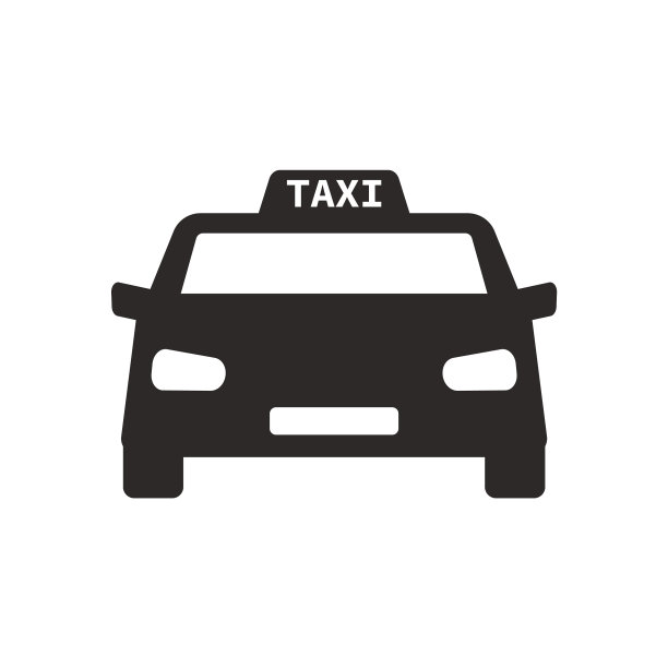 出租车图标或出租车站牌图片下载