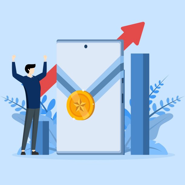 获奖者概念与奖品插图图片下载