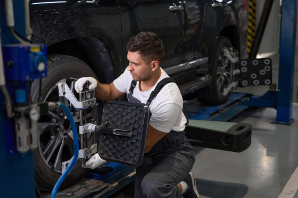 用于汽车车轮上的技术测试的夹具图片下载