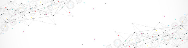 抽象的背景和几何图案与连接的点和线的横幅设计或标题图片下载